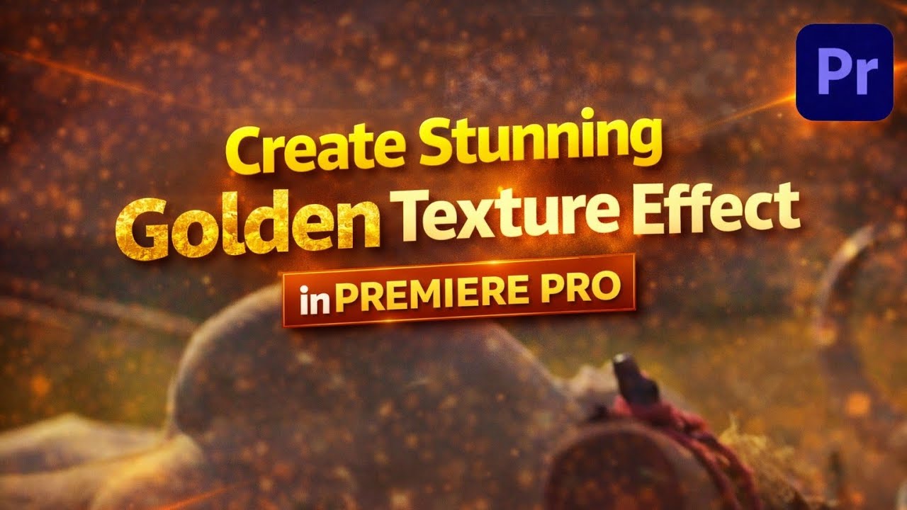 𝐂𝐫𝐞𝐚𝐭𝐞 𝐒𝐭𝐮𝐧𝐧𝐢𝐧𝐠 𝐆𝐨𝐥𝐝𝐞𝐧 𝐓𝐞𝐱𝐭𝐮𝐫𝐞 𝐄𝐟𝐟𝐞𝐜𝐭 𝐢𝐧 𝐏𝐫𝐞𝐦𝐢𝐞𝐫𝐞 𝐏𝐫𝐨 | 𝐂𝐢𝐧𝐞𝐦𝐚𝐭𝐢𝐜 𝐆𝐨𝐥𝐝 𝐋𝐨𝐨𝐤 𝐓𝐮𝐭𝐨𝐫𝐢𝐚𝐥