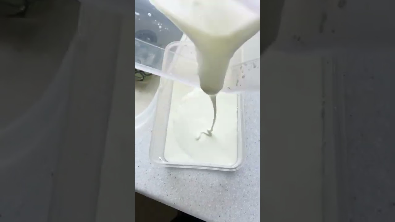 Maizena y agua