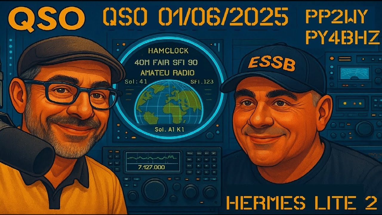 QSO 01/06/25 PP2WY & PY4BHZ - RXTX HERMES LITE 2 THETIS -  TESTING ( ANF ) 