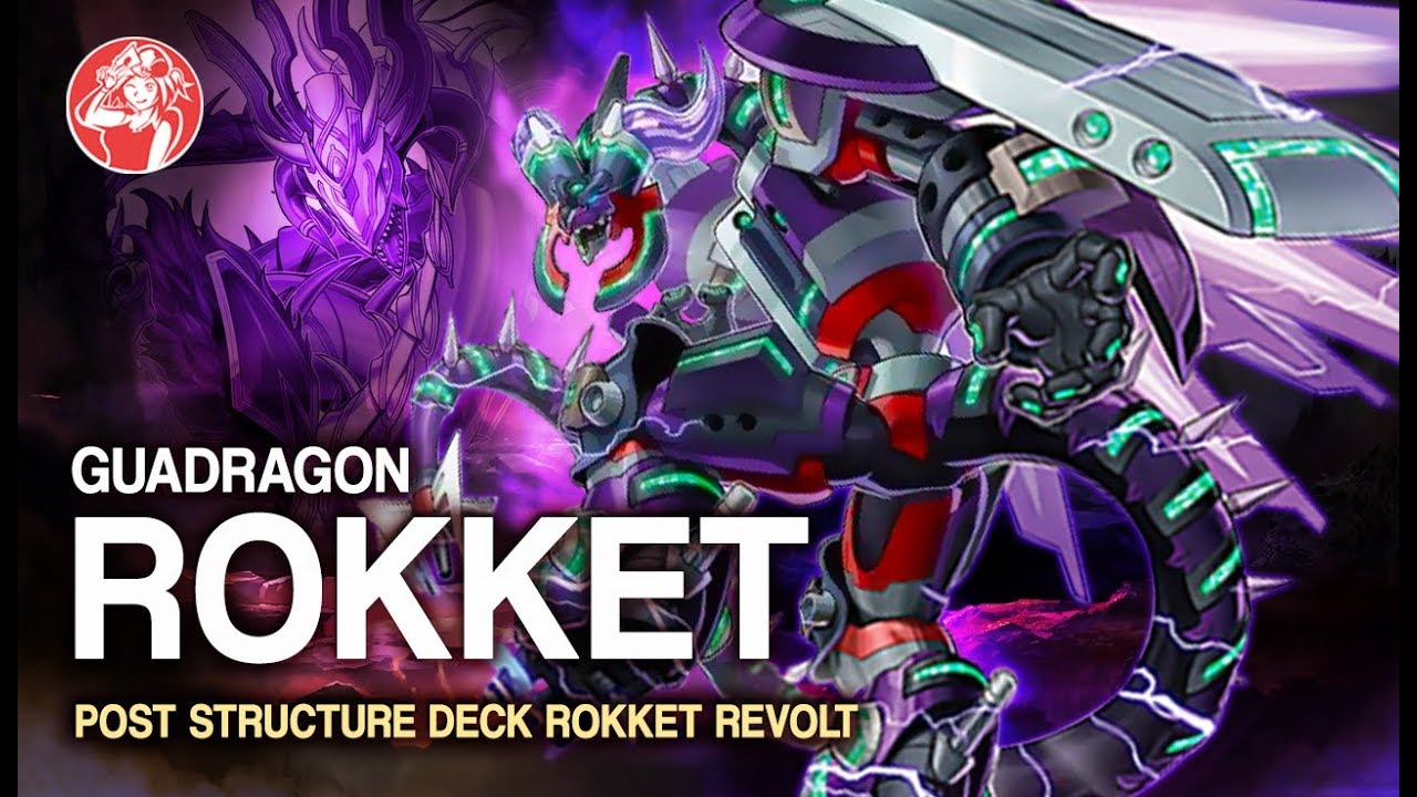 ROKKET GUARDRAGON Deck + Análisis 📈 | Post Structure Deck Rokket Revolt