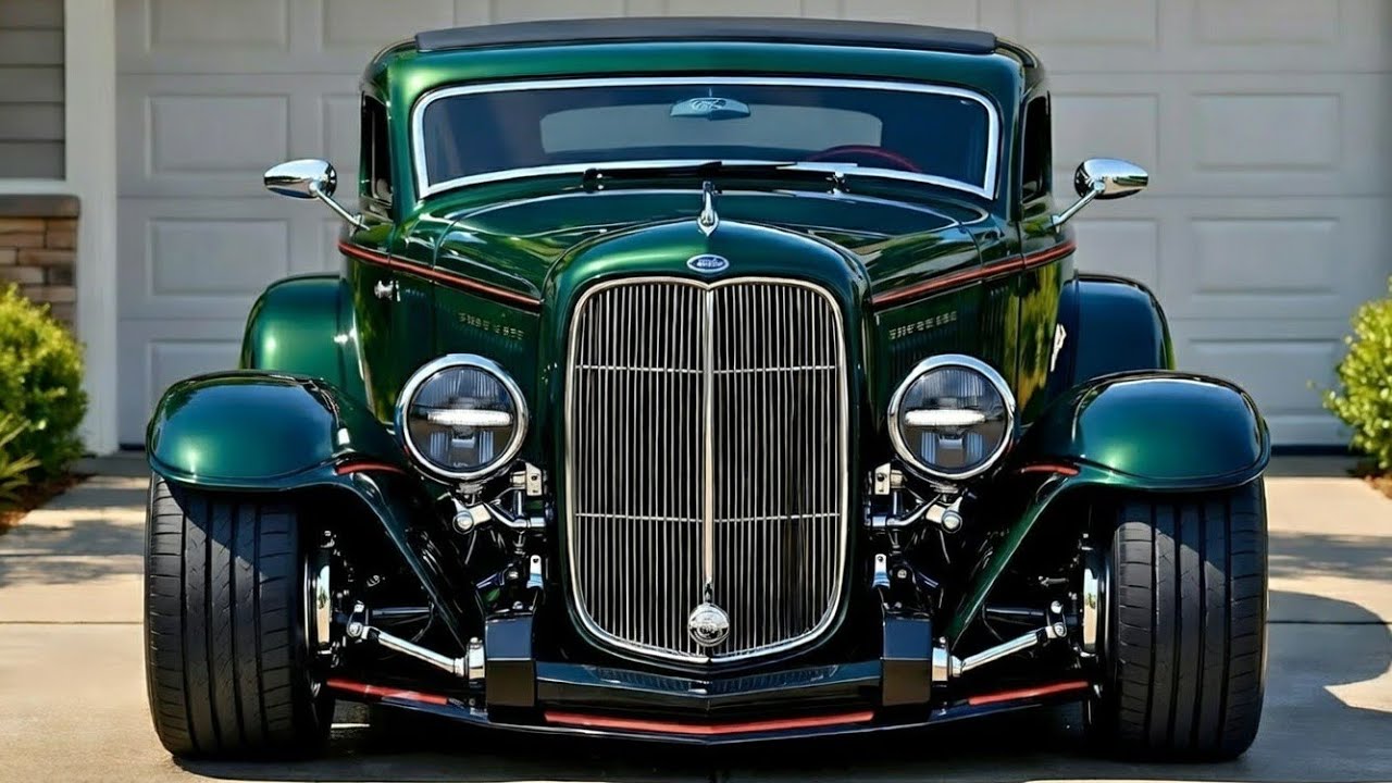 500 HP Brutal ! La Ford Deuce Coupe 2026 Réinvente le Hot Rod