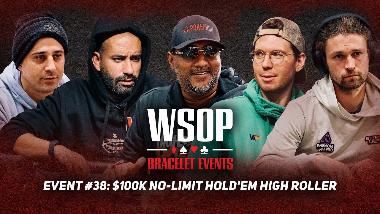 2025 WSOP $100K High Roller Final Table! $2,649,158 First-Place Prize!