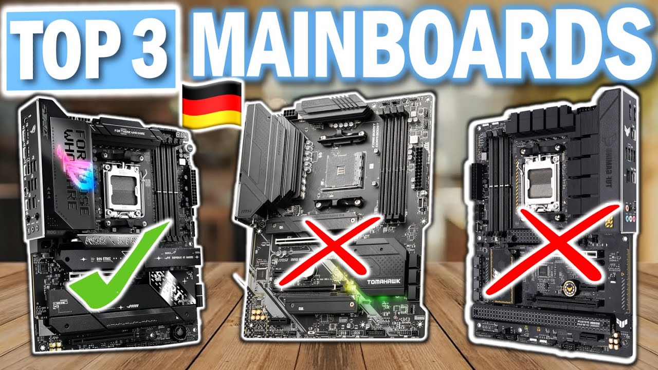 GAMING MAINBOARD: Top 3 Gaming Mainboards 2026 im Vergleich!