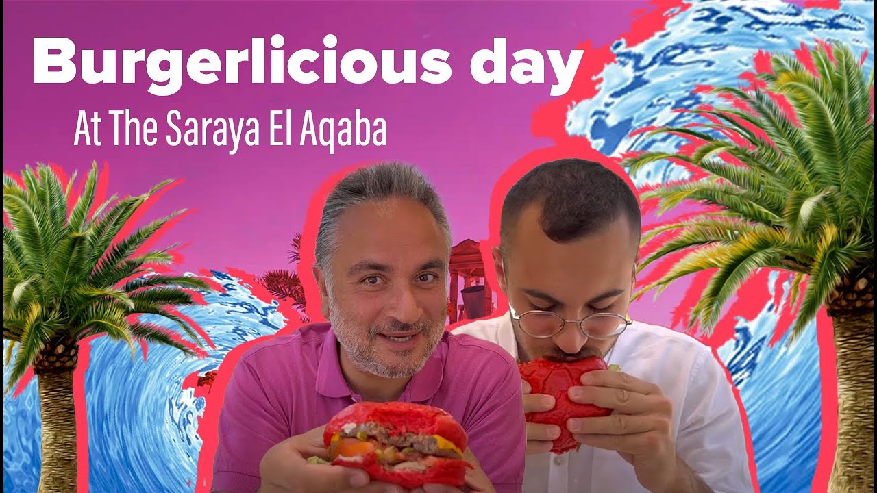 Fun at The Saraya El Aqaba WaterPark... and a Good Burger