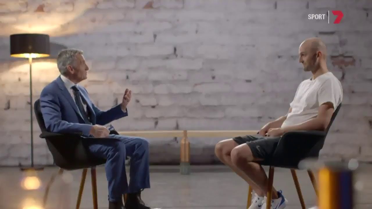 The first time Nathan Lyon met Garry Lyon, Garry gave him a 'big cuddle'