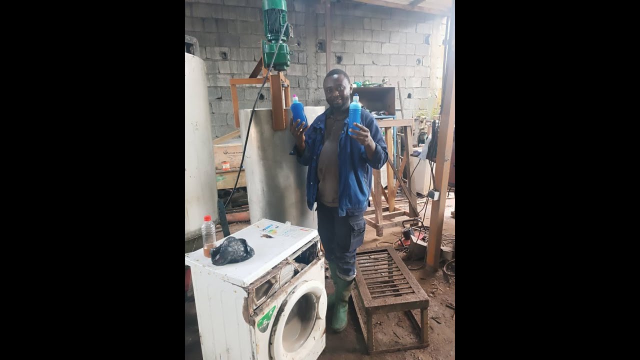Avec cette machine je fais des savons liquide(liquide vaisselle )