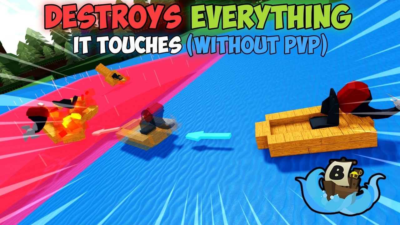 DESTROY EVERYTHIG Glitch in Build a Boat for Treasure (No PvP Required)