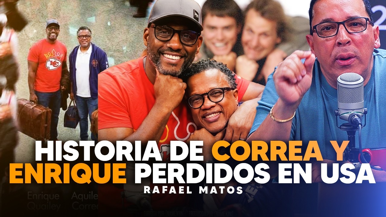 HISTORIA de Aquiles Correa y Enrique PERDIDOS en el Aeropuerto - Rafael Matos