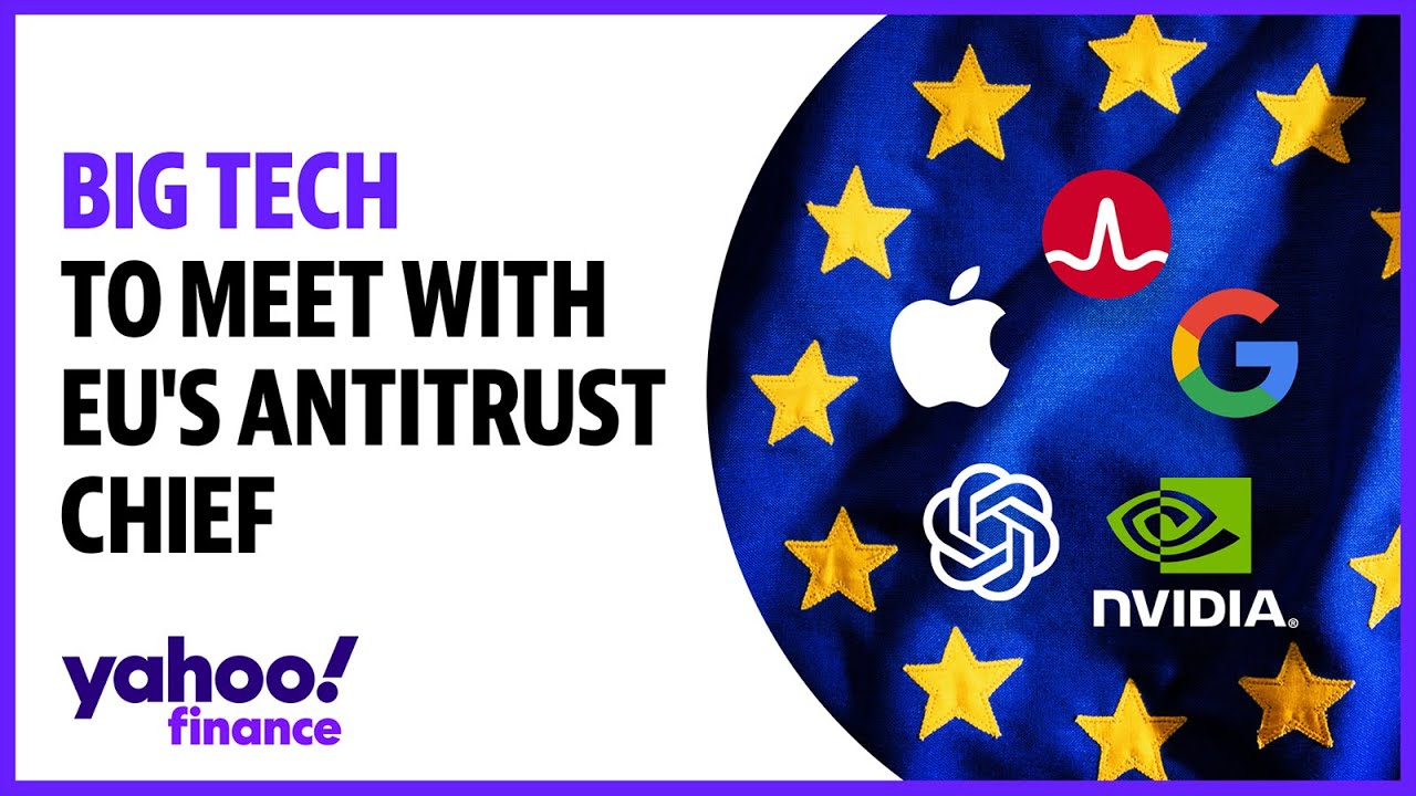 EU's antitrust chief to meet with Big Tech