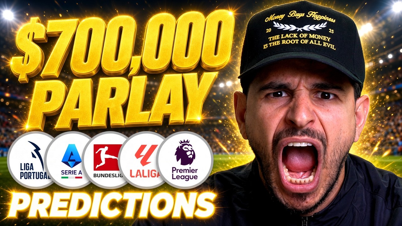 I'm Betting $700,000 on EPL, Serie A, La Liga & Bundesliga THIS WEEKEND! Soccer Bets & Predictions