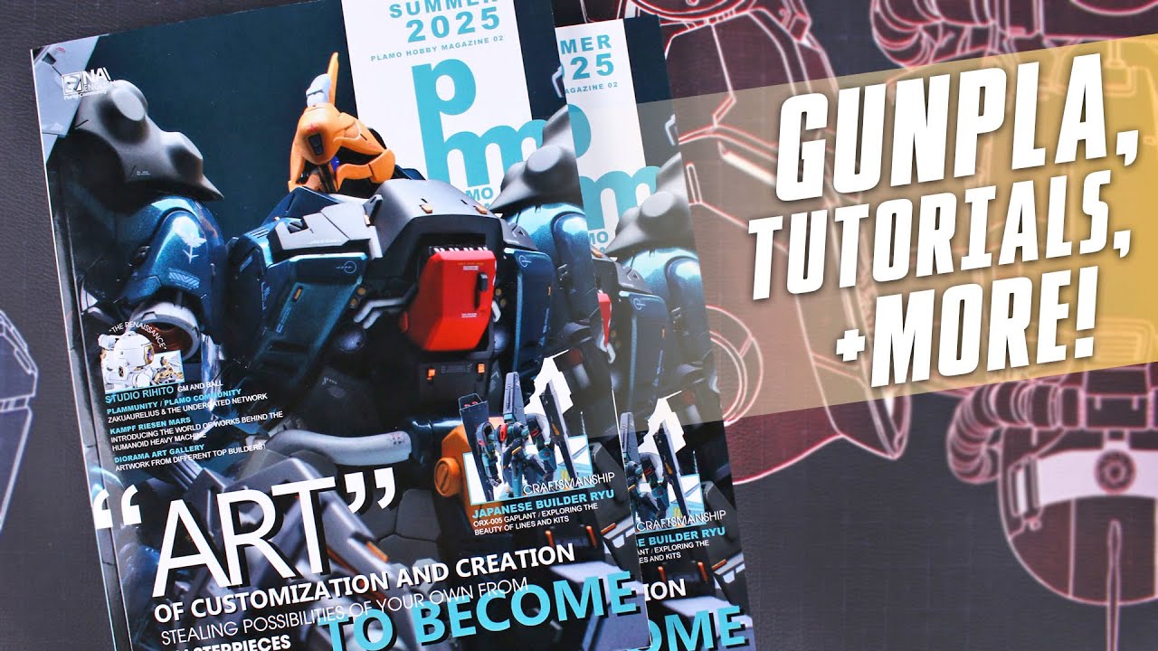 Plamo Hobby Magazine 02 [Summer, 2025] - Mook Review!