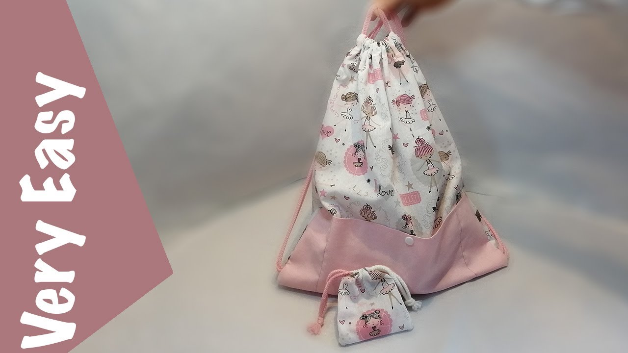 Tuto Couture : Spécial Débutant Le Sac de Danse / Beginner's Special The Dance Bag