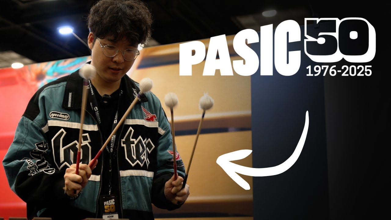 PASIC 2025 | Адам Тан играет на маримбе One Horizon