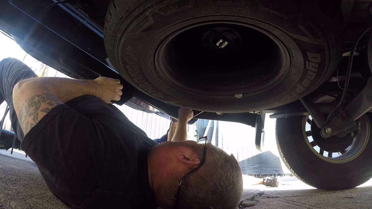 Nissan Frontier Hitch Installation