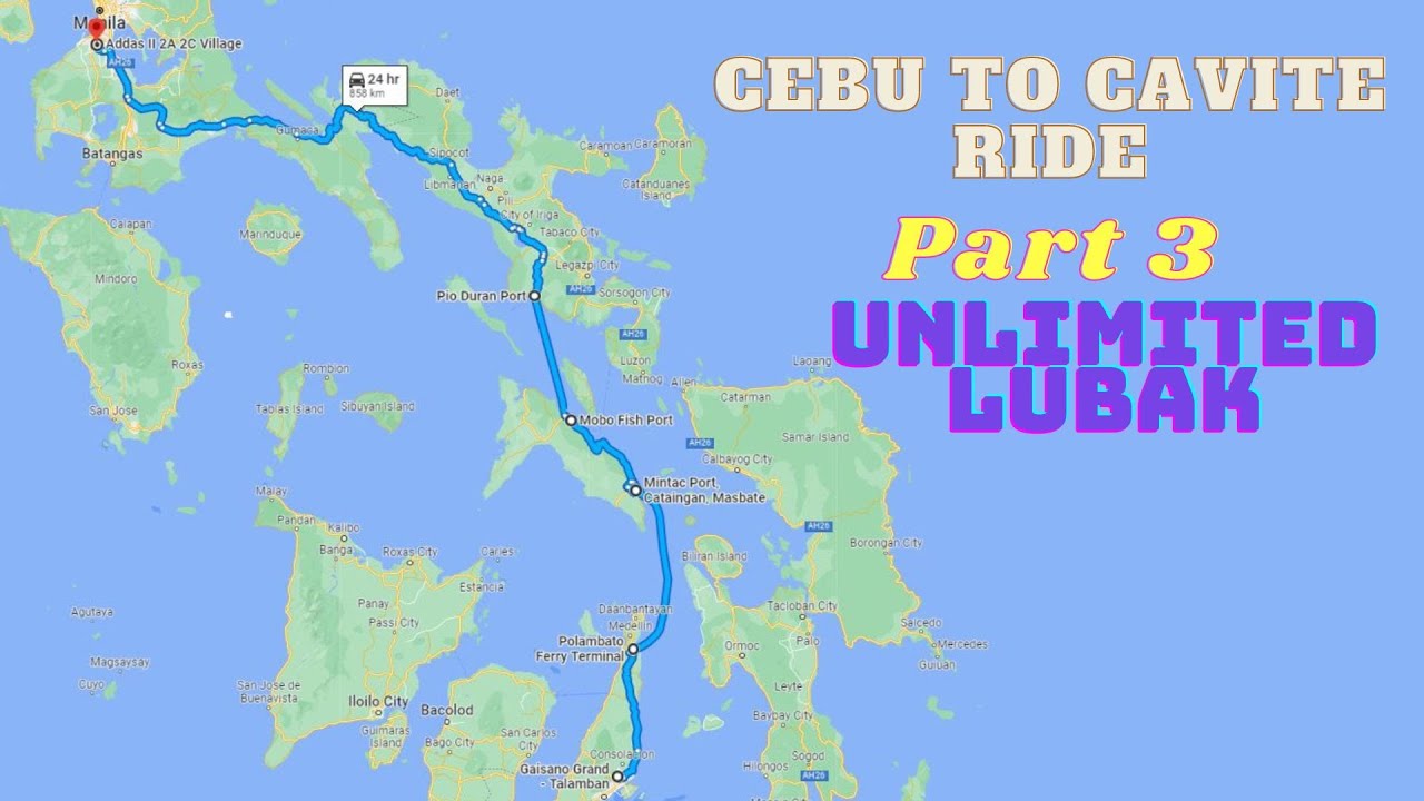 Cebu to Cavite Part 3   Unlimited Lubac sa Quezon