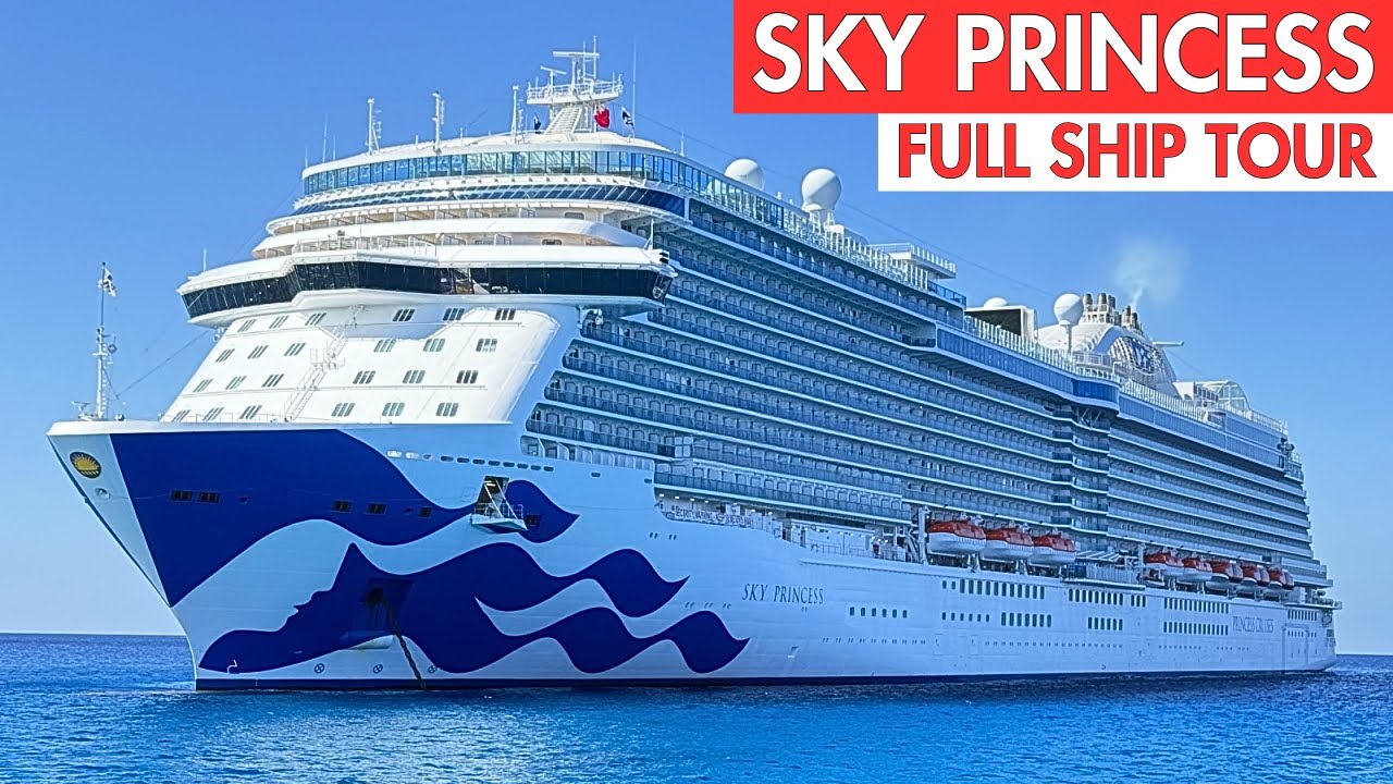 Full Sky Princess Tour | Explore Every Deck of This Cruise Ship