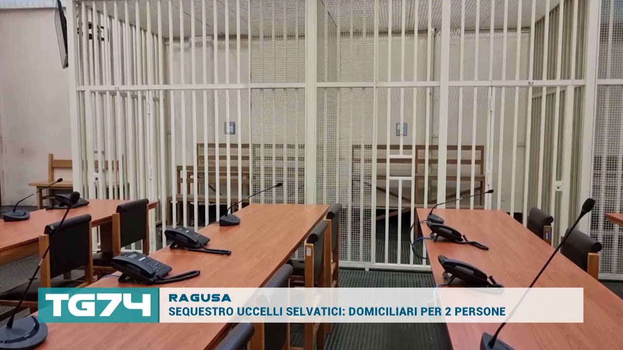 RAGUSA - SEQUESTRO UCCELLI SELVATICI, DOMICILIARI PER 2 PERSONE