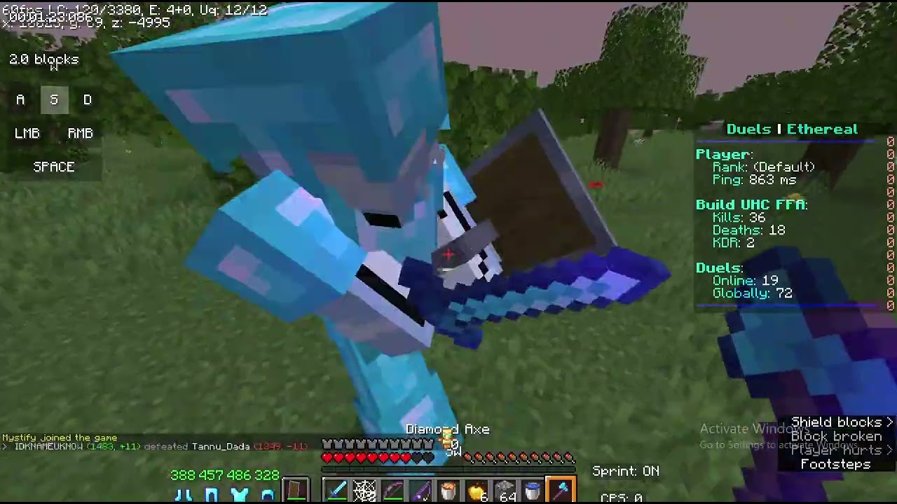 30 Minutes of Unedited PVP in different servers