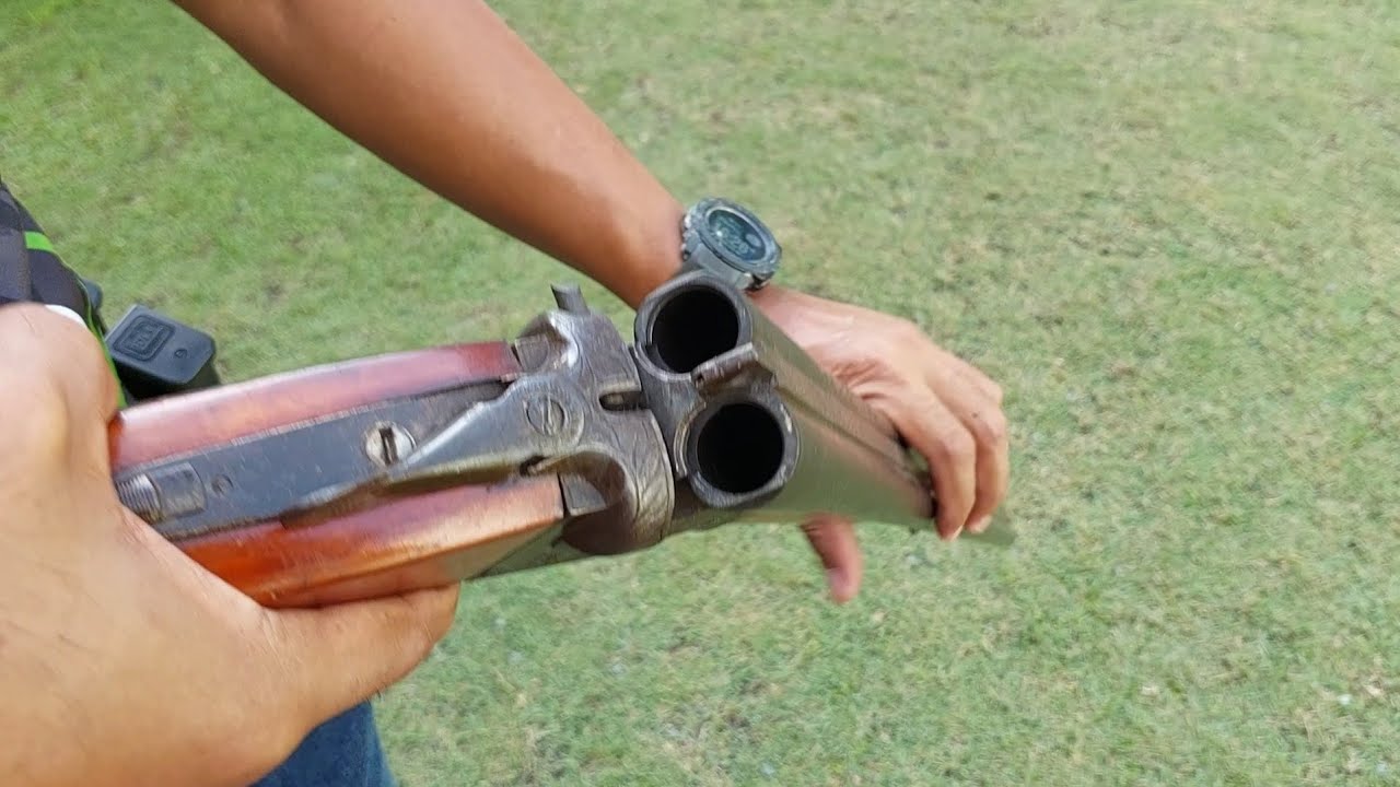 รีวิว ยิงทดสอบ ปืนลูกซองแฝดหักลำ เบลเยี่ยม