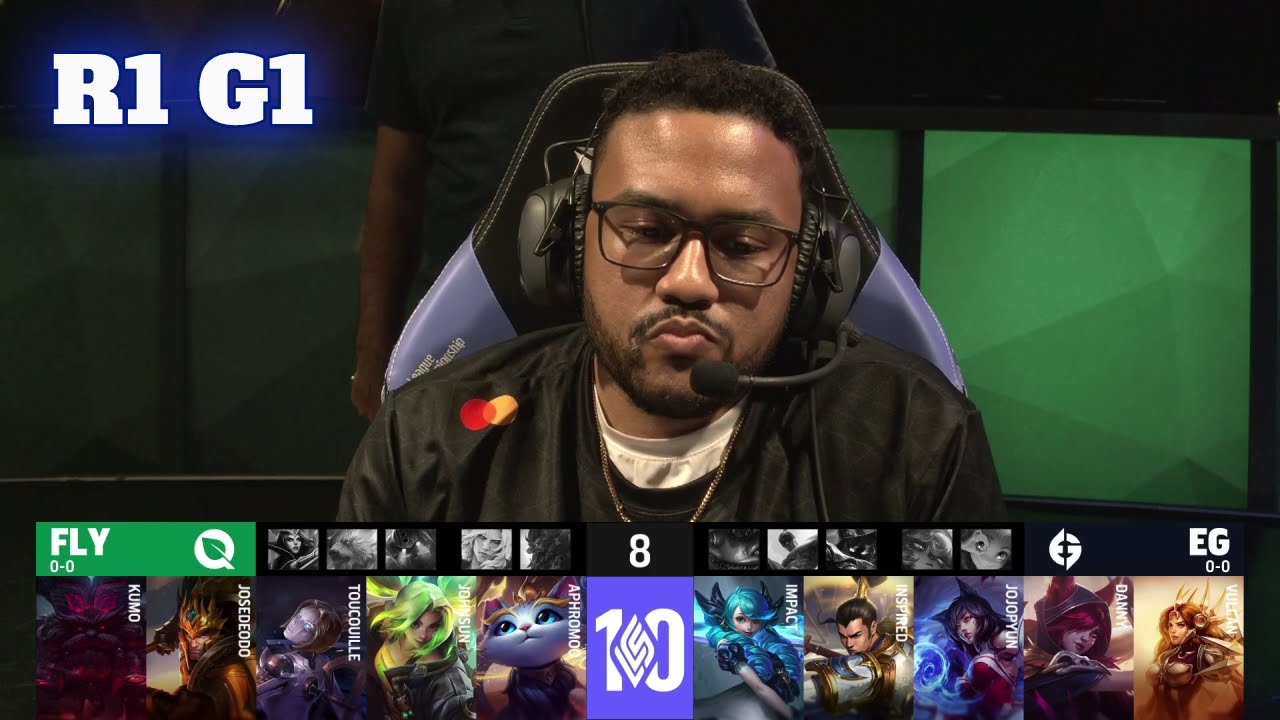 FLY vs EG - Game 1 | Round 1 Playoffs S12 LCS Spring 2022 | FlyQuest vs Evil Geniuses G1