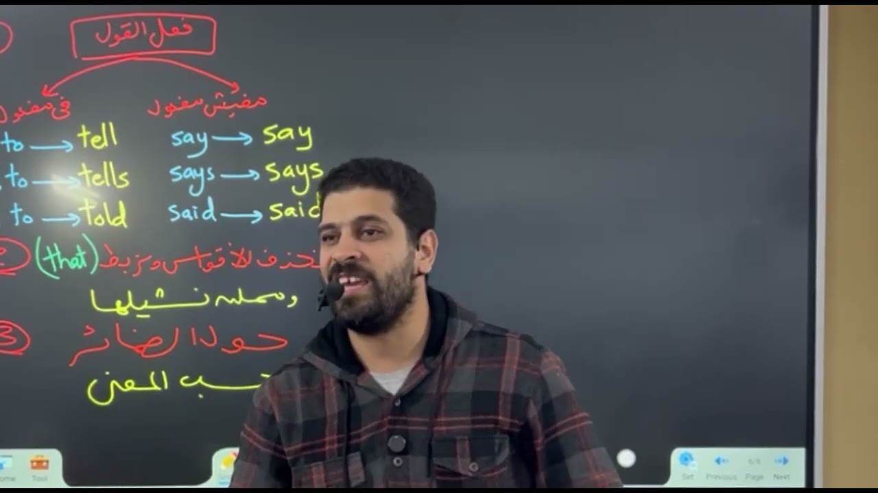 افضل طريقة لفهم المباشر والغير مباشر Direct/indirect+حل تمارين قبل ما انا احل