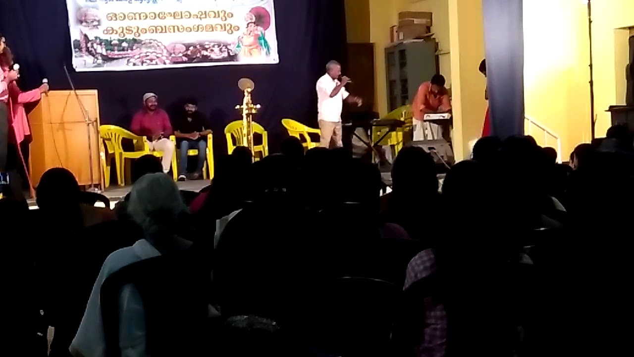 തിയ്യാമ്മയുടെ പാട്ടുകാരൻ Angamaly  പ്രാഞ്ചിയേട്ടൻ | THEEYAME LIVE SONG|