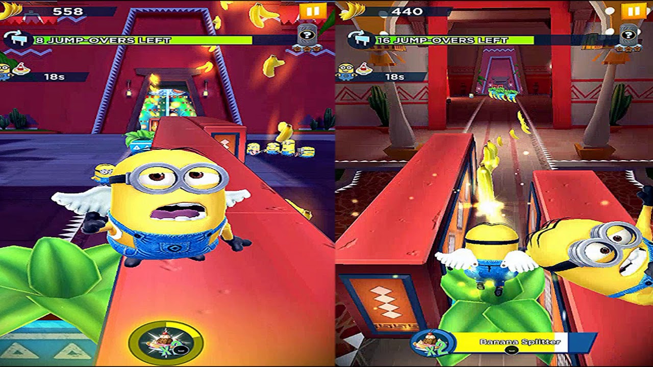 Despicable Me Minion Rush, Episode 71 - Cool Fullscreen Reverse Android Gameplay.