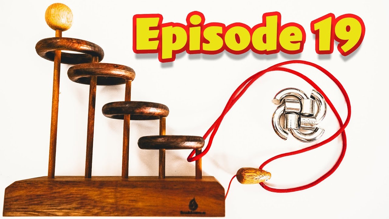 ORBITS Wooden Disentanglement and Hanayama GALAXY Puzzles [Walkthrough Solution]
