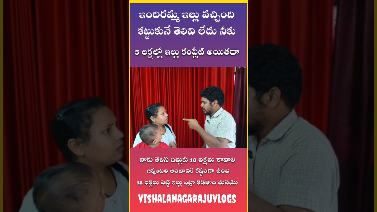 Poor Families Struggling for Indiramma Houses | Emotional & Motivational Short Film | Telugu