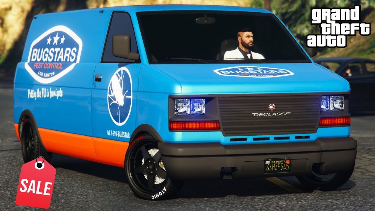 Посмотрите перед покупкой! Обзор и тест-драйв Bugstars Burrito! Распродажа! GTA 5 Burrito VAN