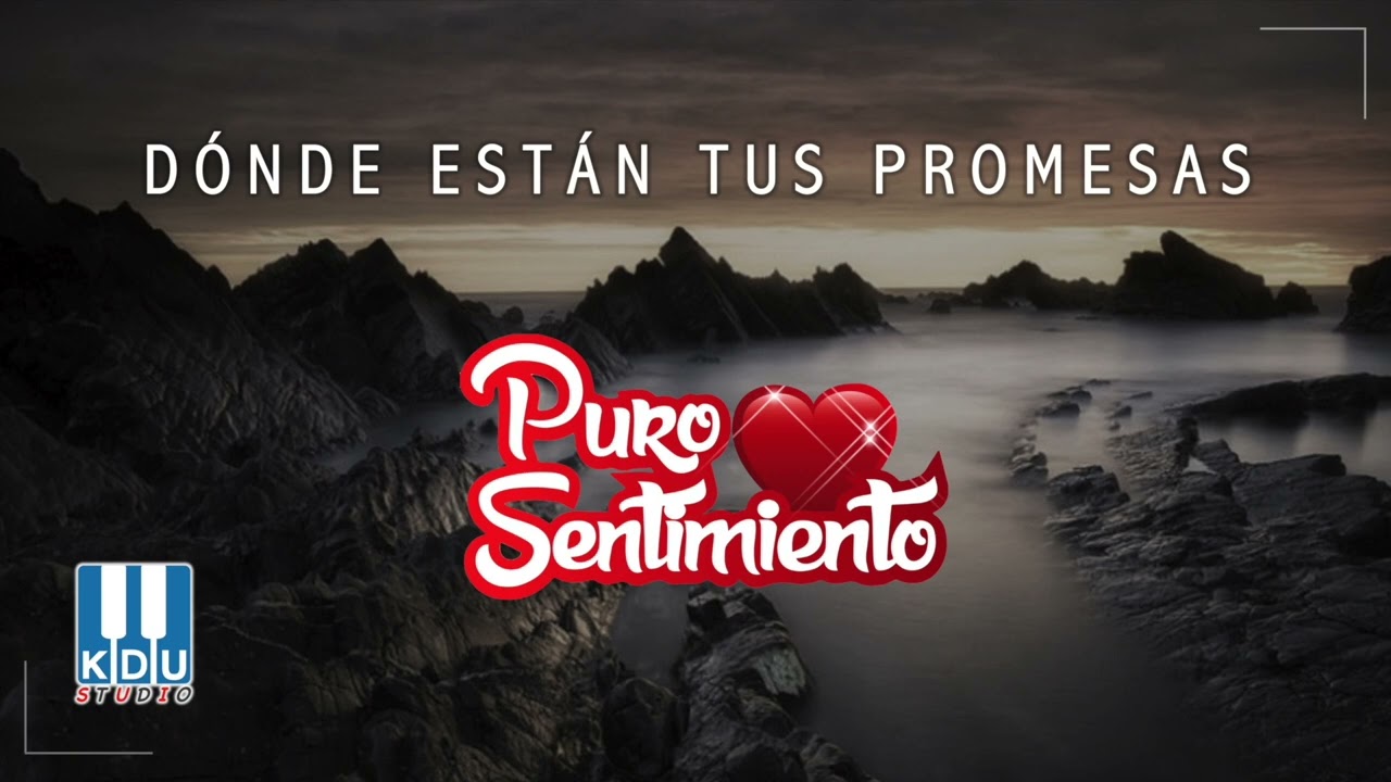 ✅Puro Sentimiento - Dónde están tus promesas