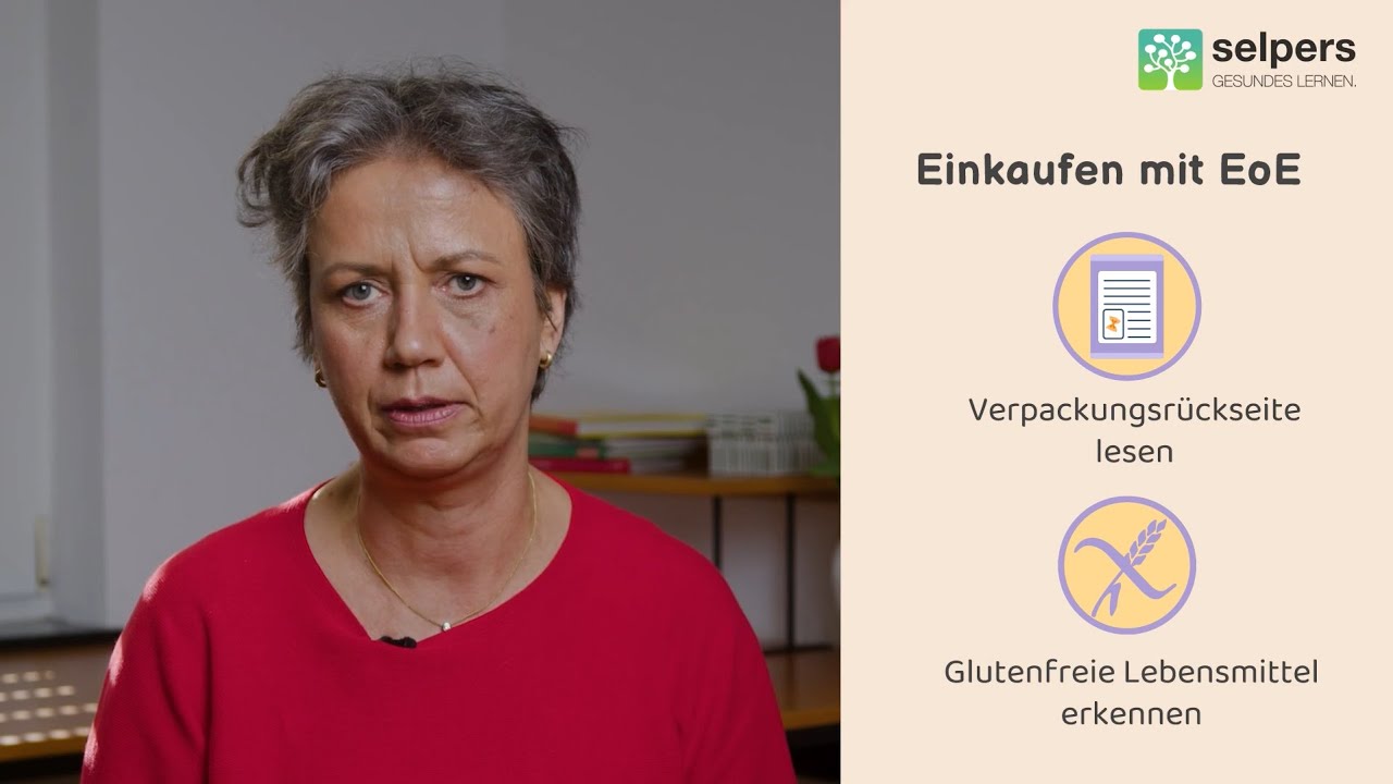 Einkaufen gehen mit EoE - Expertin informiert