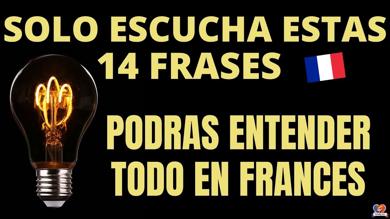 Solo Escuchas Estas 14 Frases Podrás Entender TODO en Francés 🔵⚪🔴