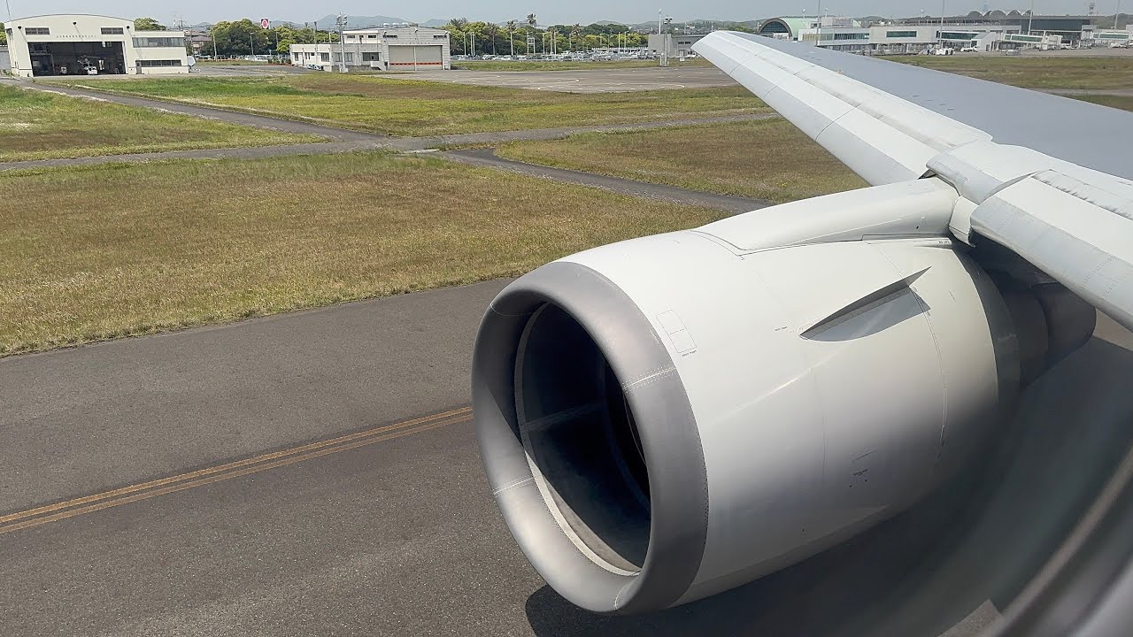 ANA Boeing767-300ER 山口宇部空港出発&羽田空港到着