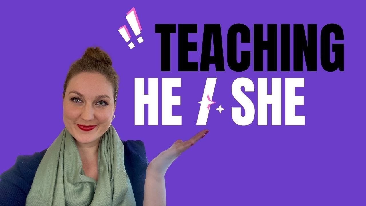Teaching Pronouns of He and She in Speech Therapy
