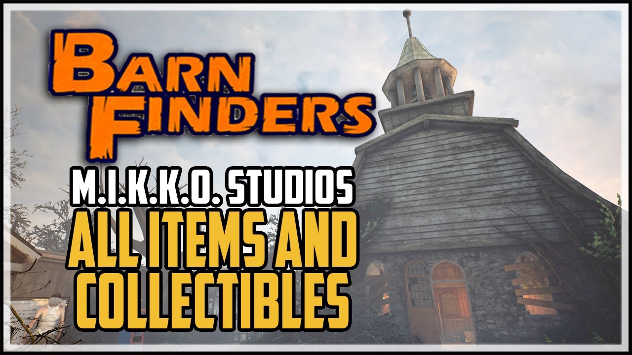 Barn Finders MIKKO Studios All Items And Collectibles