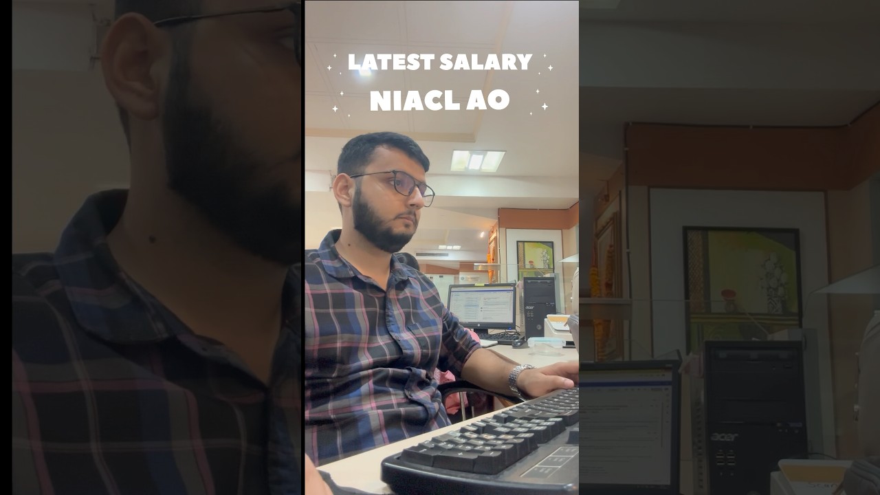 SALARY OF NEWLY JOINED NIACL AO 🔥🔥                 #niaclao #salaryslip #niacl #insurance #niclao