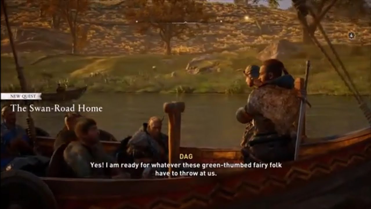 Assassin's Creed Valhalla - Quest: The Swan-Road Home (Ragnarsson's Encampment)