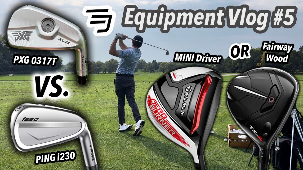 PXG 0317 T Irons Review + Mini Driver vs. TSR2+ Fairway | Equipment Vlog #5
