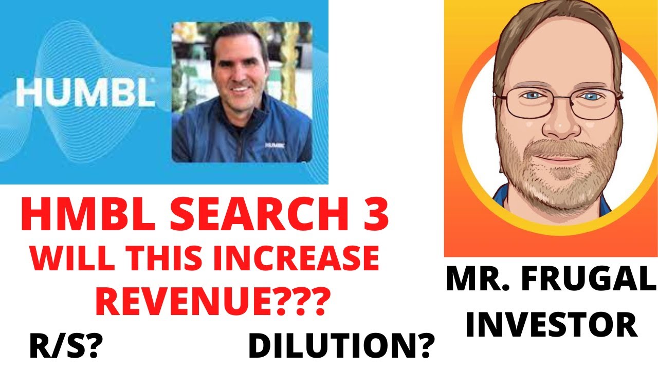 HUMBL STOCK NEWS, HMBL LAUNCHES WEB 3 SEARCH, HMBL UPDATE