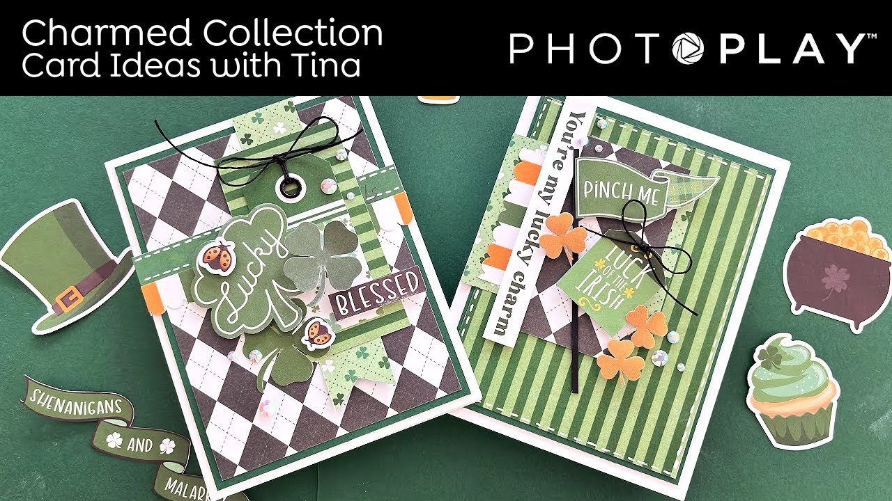 Tuesdays with Tina | Two Cards with the Charmed Collection | PHOTOPLAY PAPER