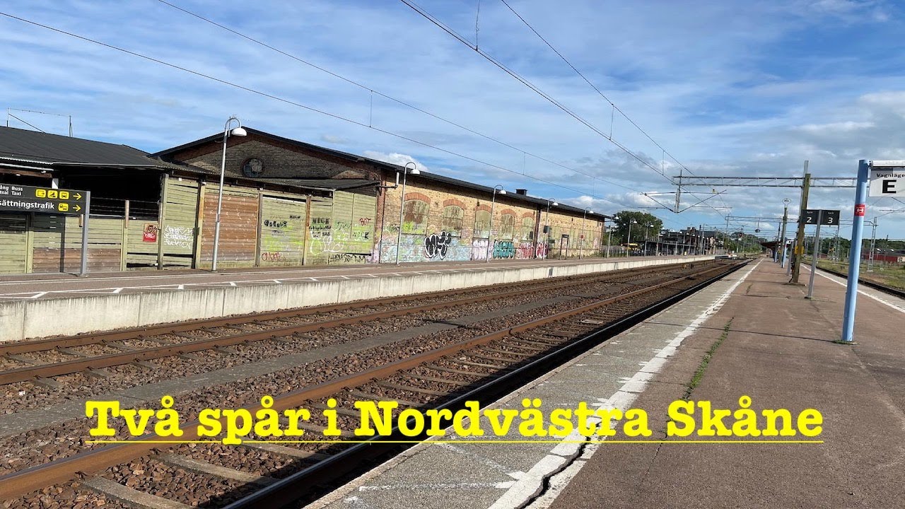 Två spår i Nordvästra Skåne (sommar 2021) - Del 1, Maria station & Ödåkra