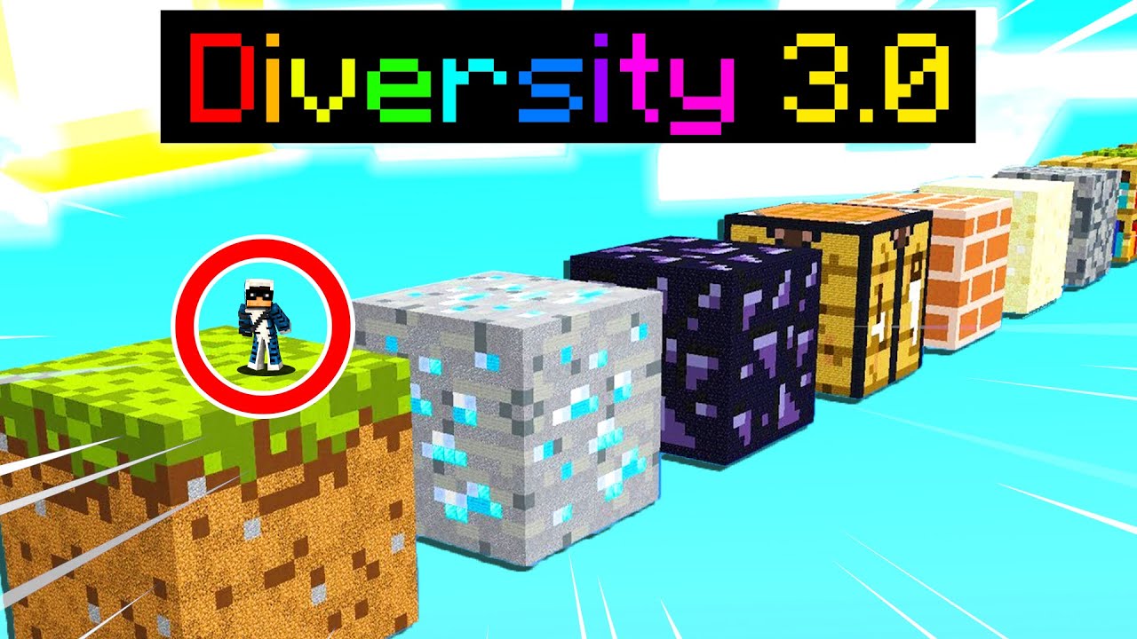 NON AVEVO MAI FATTO UN PARKOUR COSÌ - MINECRAFT DIVERSITY 3.0 (Ep. 2)