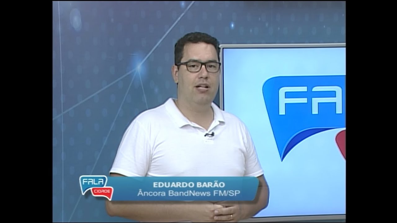 [HD] Fala Cidade - Eduardo Barão fala sobre a nova Band News FM João Pessoa - 08/04/2016