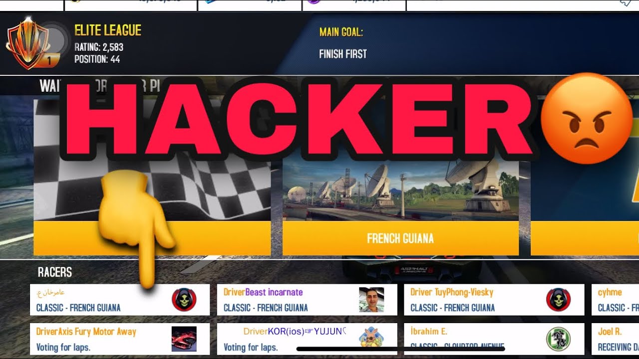 Asphalt 8, Multiplayer Today I Meet Another Hacker😡