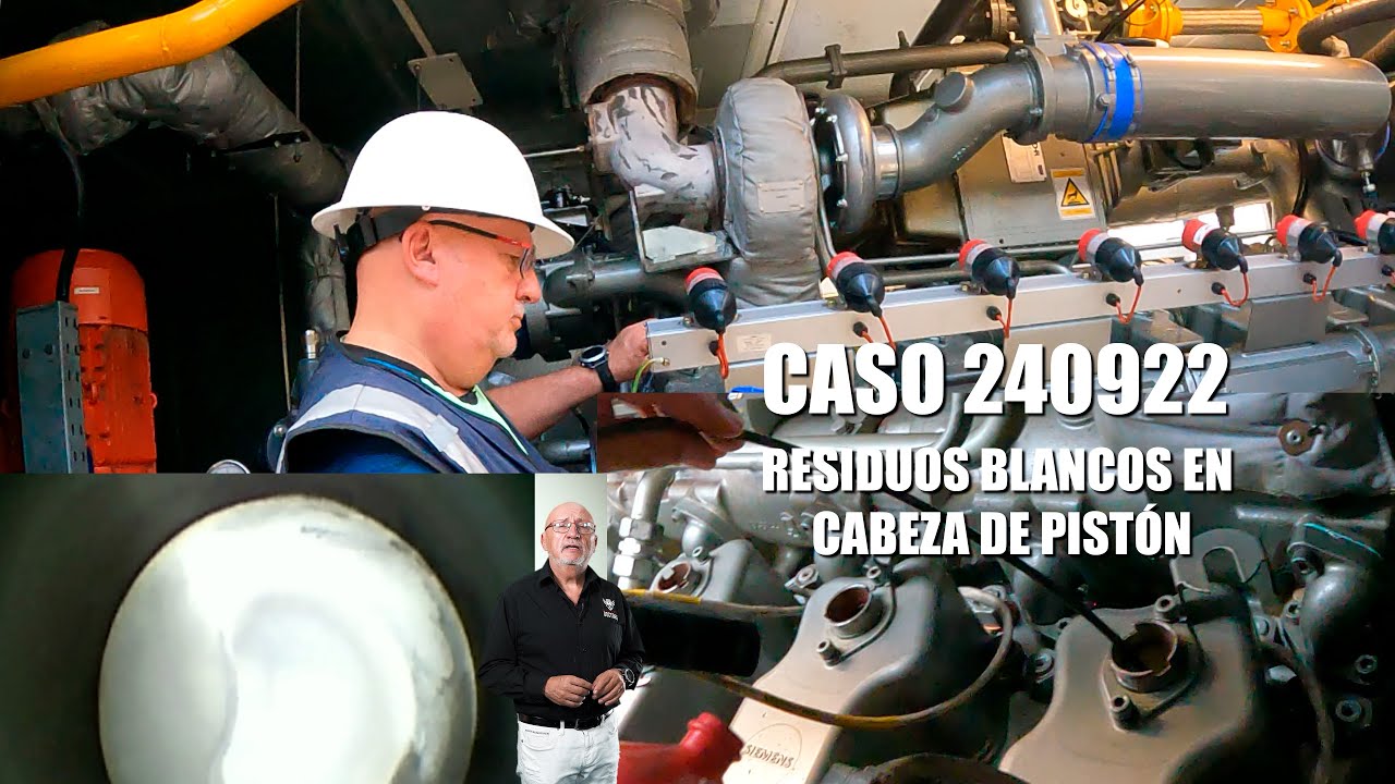 MOTORS DOCTORS CASO 240922: RESIDUOS BLANCOS EN CABEZA DE PISTÓN
