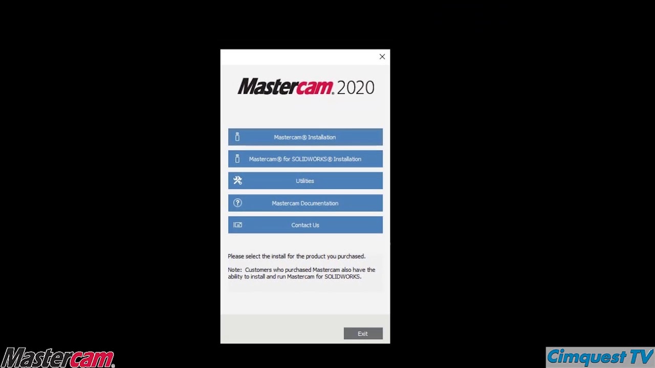 Mastercam 2020 -  Installation Tutorial