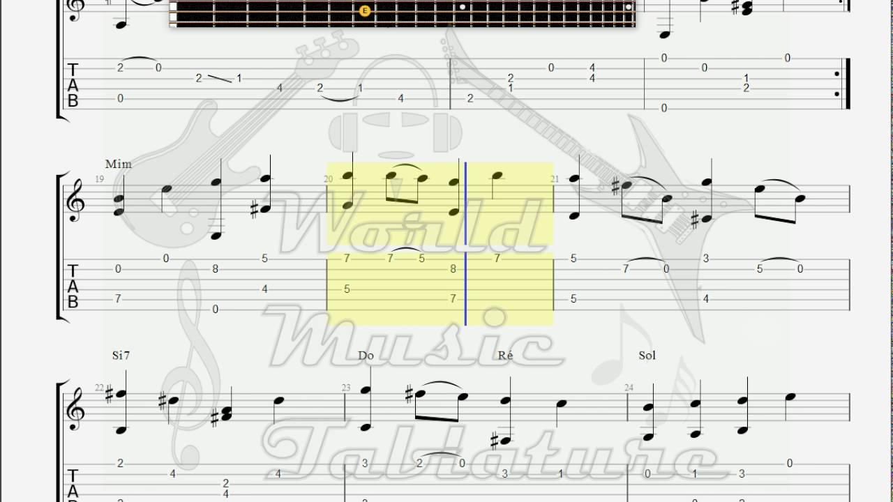 Dadi, Marcel   Ballade Pour Une Princesse GUITAR TAB