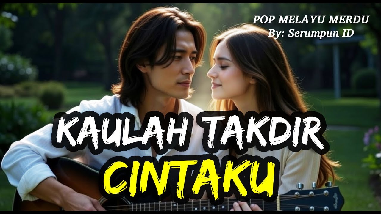 Lagu Pop Melayu Romantis | KAULAH TAKDIR CINTAKU – Slow Rock / Lagu Malaysia (Official Lyric Video)