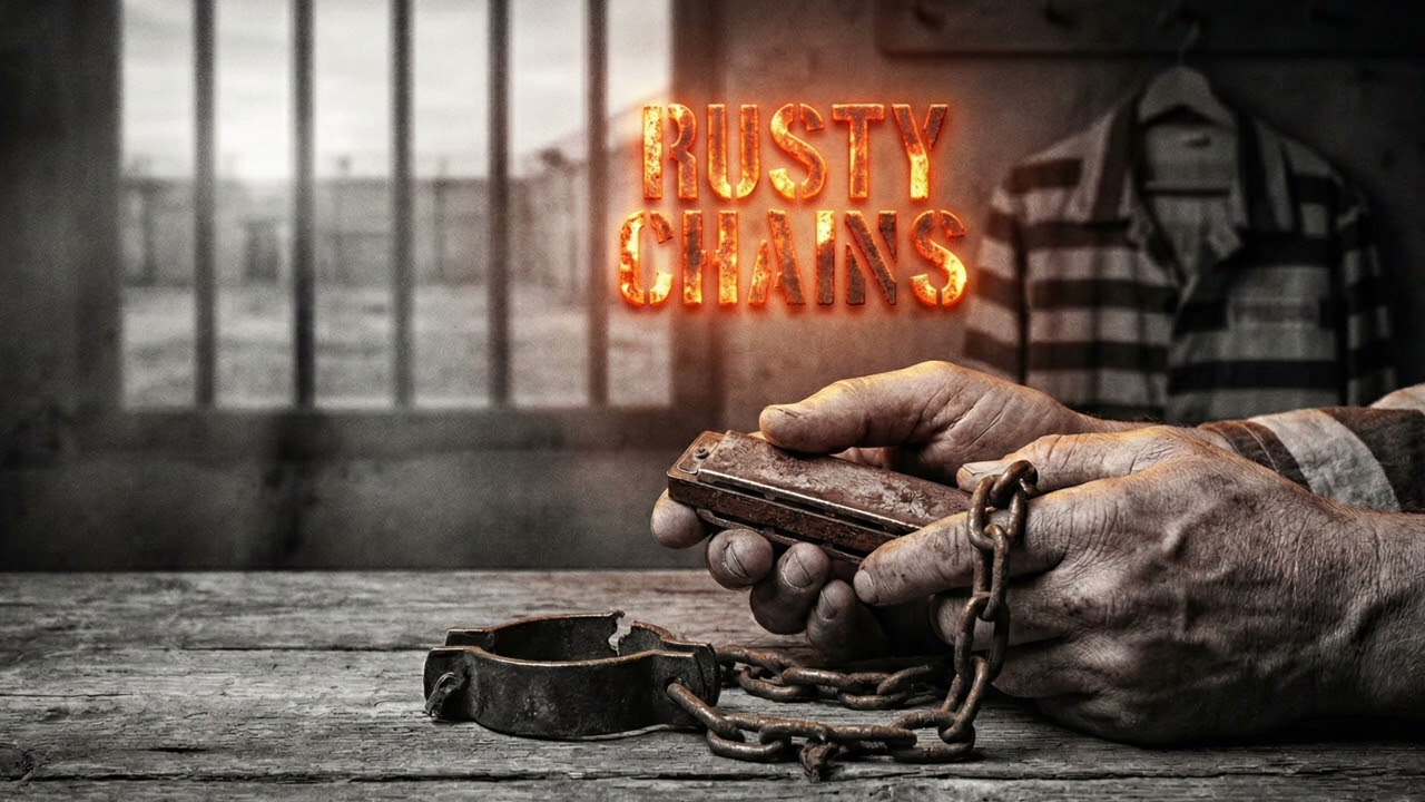 ​Rusty Chains | Dark Prison Blues & Raw Harmonica Work Song ⛓️🔥